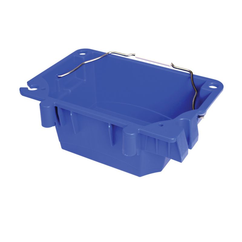 Werner AC52-UB Utility Bucket, Lock-in, Stepladder, Plastic/Polymer, Blue Blue (Pack of 3)