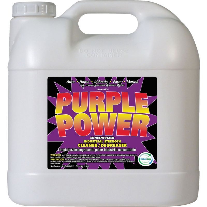 Purple Power Industrial Strength Cleaner/Degreaser 2.5 Gal. (Pack of 2)