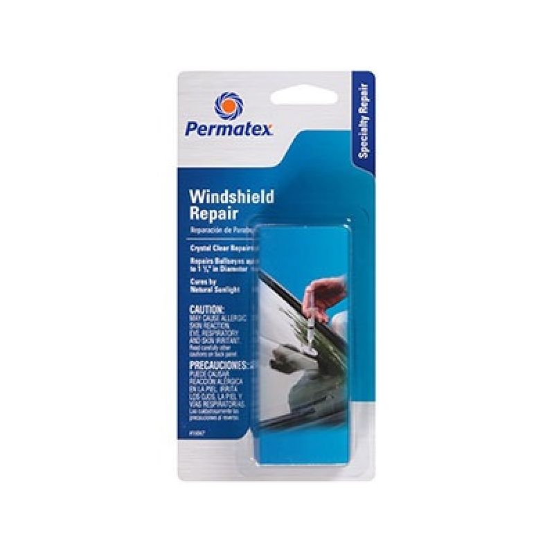Permatex BullsEye 81546 Windshield Repair Kit, 0.025 fl-oz Clear