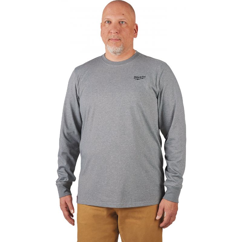 Milwaukee Hybrid Work Shirt 2XL, Gray