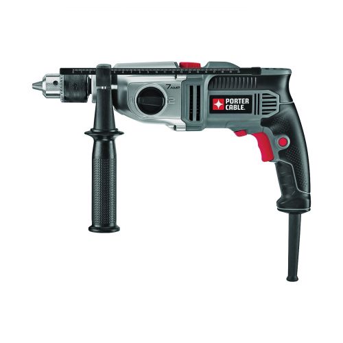 Bosch HD18-2 8.5A Corded 2-Speed Hammer Drill with Keyed Chuck & Auxiliary  Handle, 1/2-in
