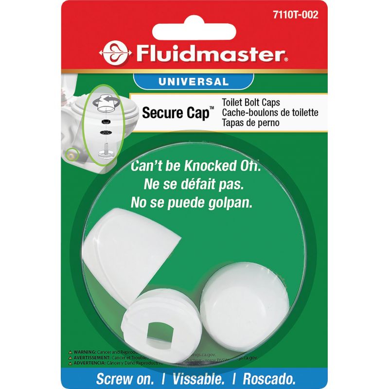 Fluidmaster Smart Cap Toilet Bolt Caps