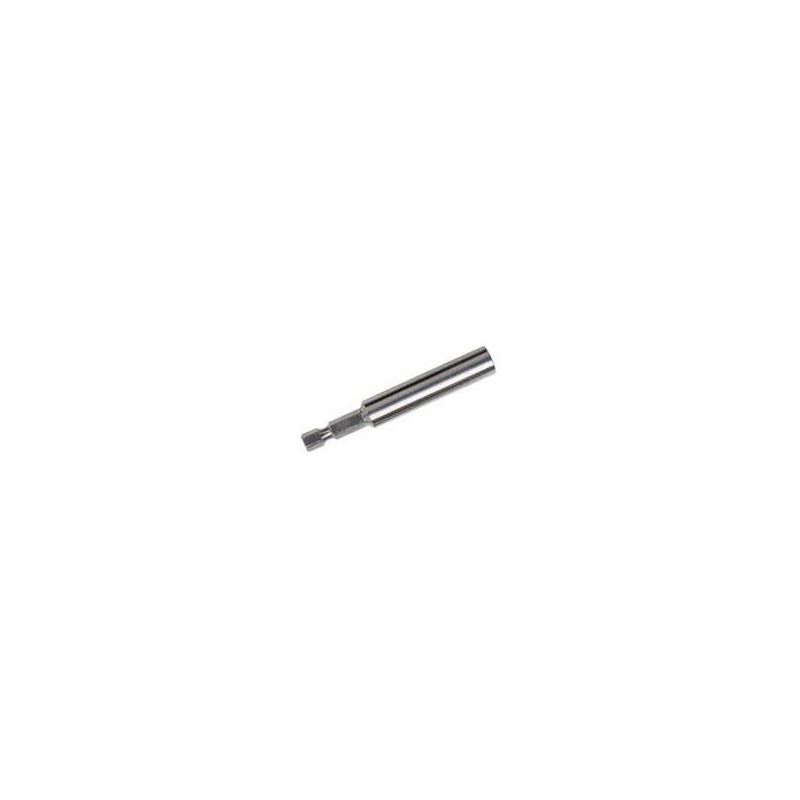 Irwin 93718 Bit Holder with C-Ring, 1/4 in Drive, Hex Drive, 1/4 in Shank, Hex Shank, Steel, 10/PK