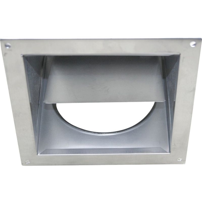 Builders Best Dryer Eave &amp; Soffit Vent 4 In., Silver