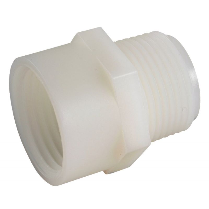 Anderson Metals Nylon Hose Adapter x Male Pipe Adapter 3/4 In. FGH X 3/4 In. MIP (Pack of 5)
