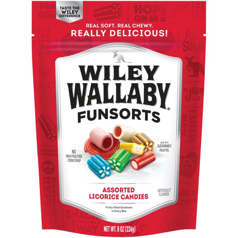 Wiley Wallaby Funsorts Licorice 8 Oz.