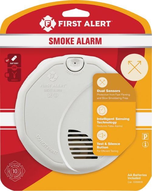 First Alert Dual Sensor Smoke, Dual Sensor Smoke Alarm With Carbon Monoxide