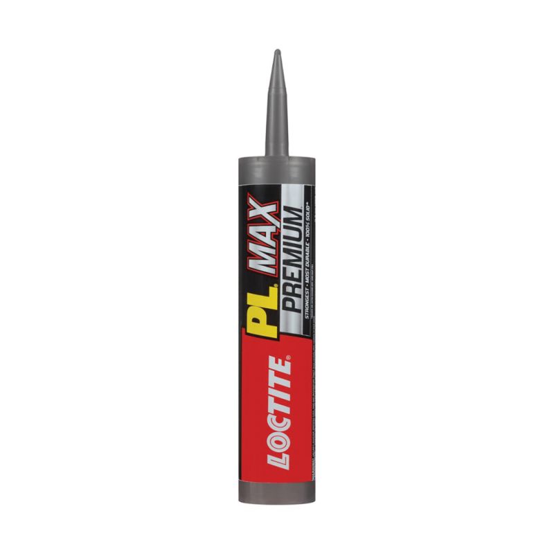 Loctite PL PREMIUM MAX 2292244 Construction Adhesive, Gray, 9 oz Cartridge Gray