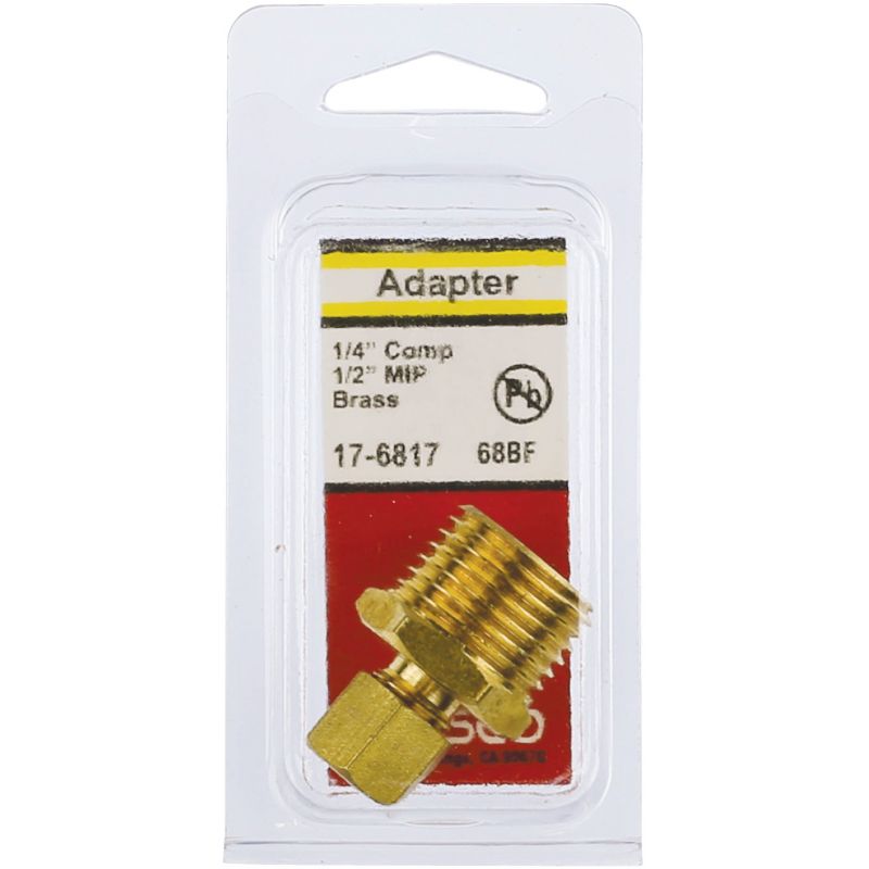 Lasco Compression X Male Pipe Thread Adapter 1/4 In. C X 1/2 In. MPT