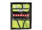 Radians Rad Wear Reflective Safety Vest 1 Size Fits All, Hi Vis Green