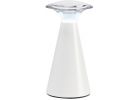 Fulcrum Indoor/Outdoor Battery Operated Desk Lamp White