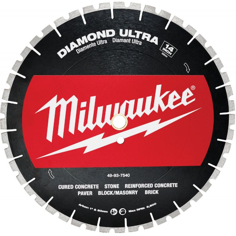 Milwaukee Ultra Segmented Diamond Blade