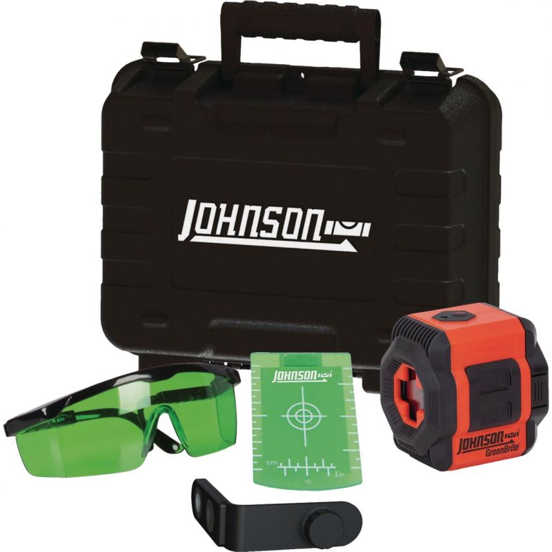 Johnson Level Cross-Line Laser Class II Laser Level