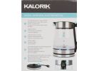 Kalorik Stainless Steel Color Changing LED Electric Kettle 7 Cup