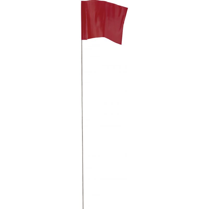 Empire Stake Marking Flags Red