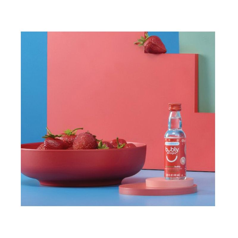Sodastream 1025223010 Soft Drink, Strawberry Flavor, 40 mL Bottle (Pack of 6)
