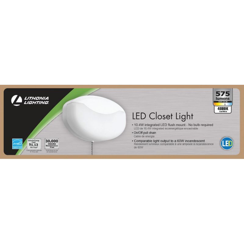 Lithonia Closet LED Fixture White