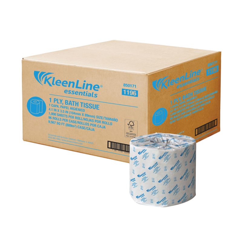 North American Paper Classic Series 880299 Bathroom Tissue, 4 x 3-3/4 in Sheet, 1-Ply, Paper White