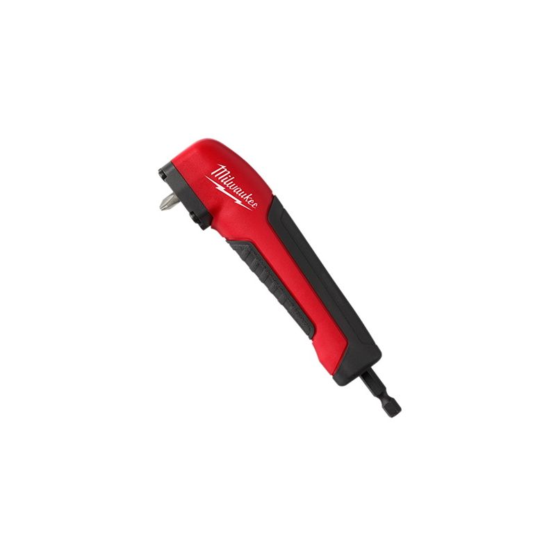 Milwaukee SHOCKWAVE 48-32-2390 Adapter, PH2 Drive, Phillips Drive, 1/4 in Shank, Hex Shank, Alloy/Rubber Red