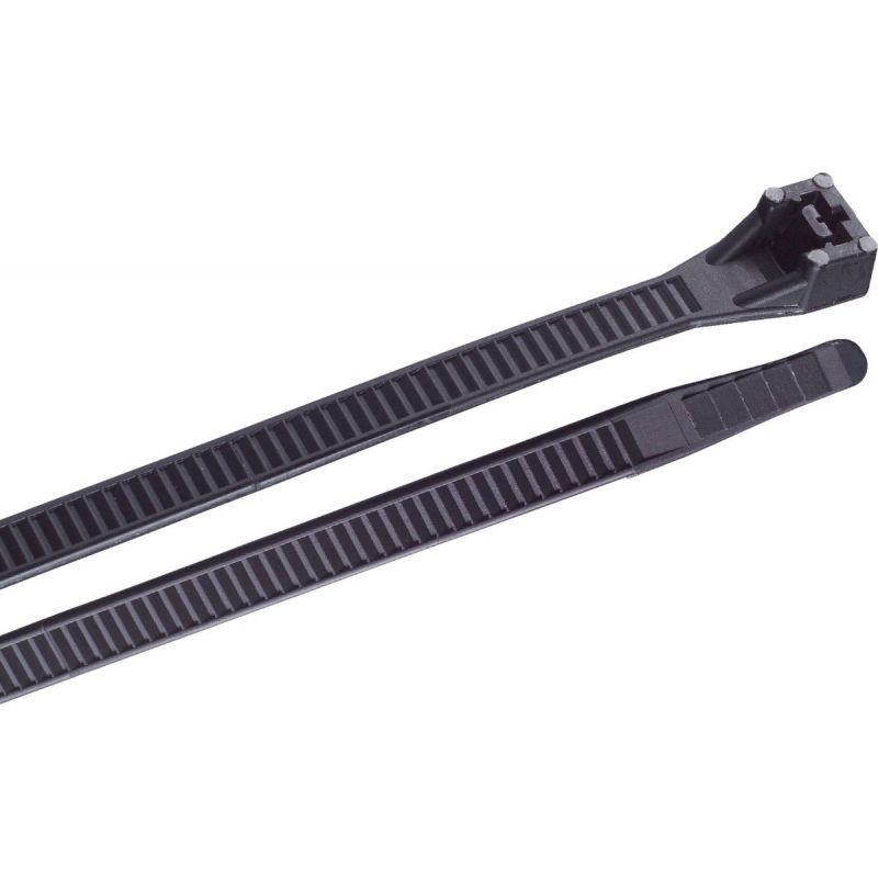 Gardner Bender Ultra Violet Black Heavy-Duty Cable Tie Black