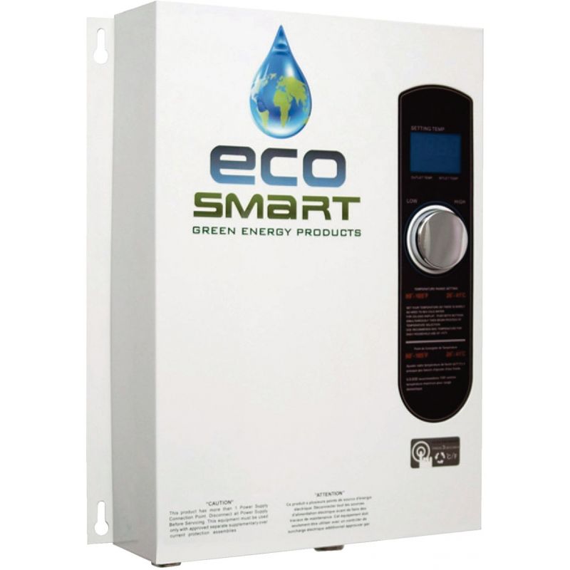 EcoSMART 240V Single Phase 18kW Electric Tankless Water Heater 3.5 Gpm