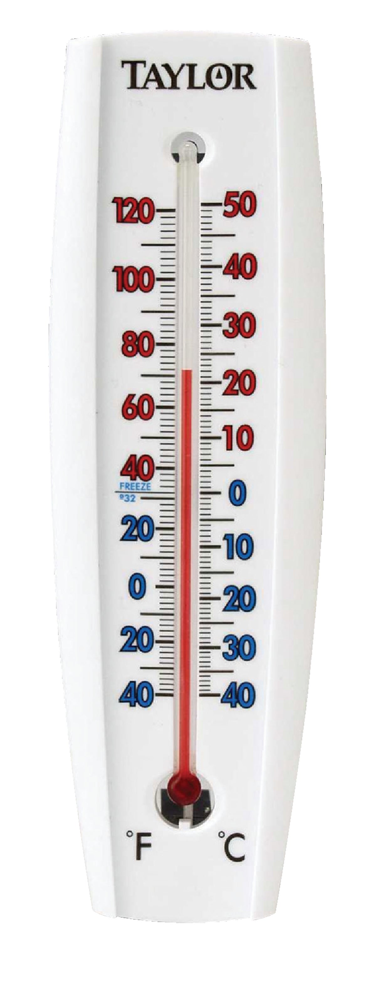 6.5 x 3.375 Wood Indoor Wall Thermometer