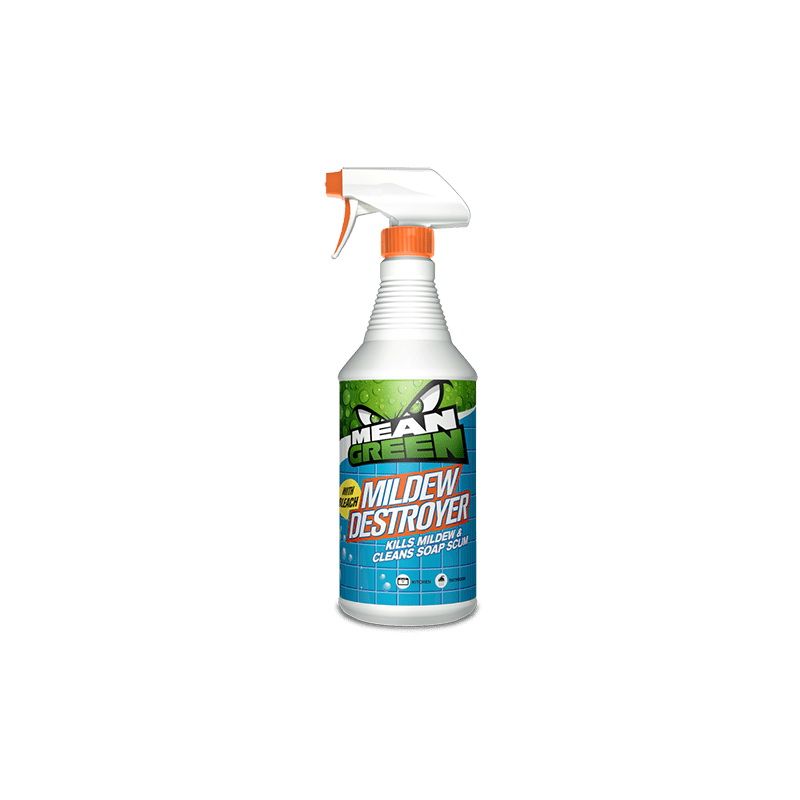 Mean Green 606 Mildew Destroyer with Bleach, 32 oz, Liquid, Characteristic
