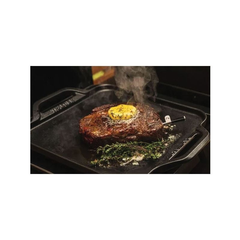 Traeger BAC620 Skillet, 11-1/2 in L, 11-1/2 in W, Cast Iron