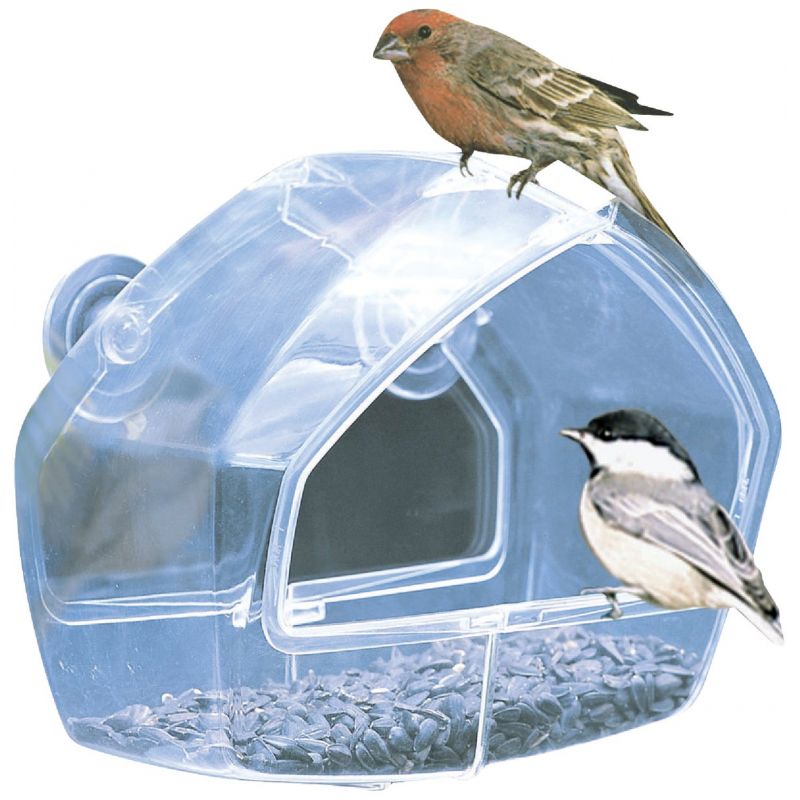 Birdscapes Window Bird Feeder 0.25 Lb., Clear