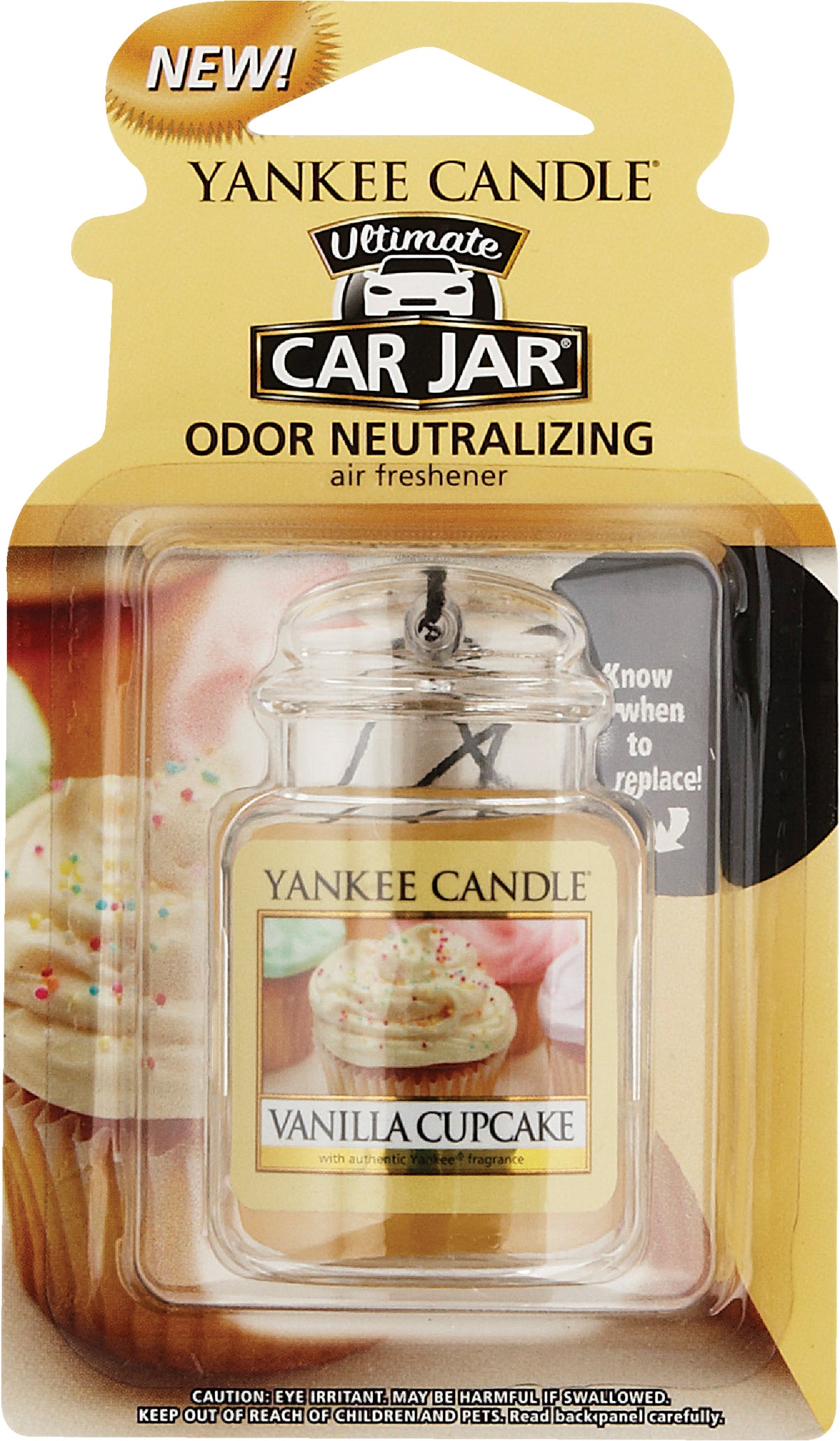 Yankee Candle Ultimate Car Jar Clean Cotton - Profumo per auto