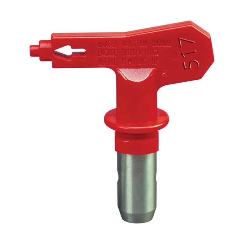 Titan 662-411 Paint Sprayer Tip, 0.011 in Tip, Tungsten Carbide Red
