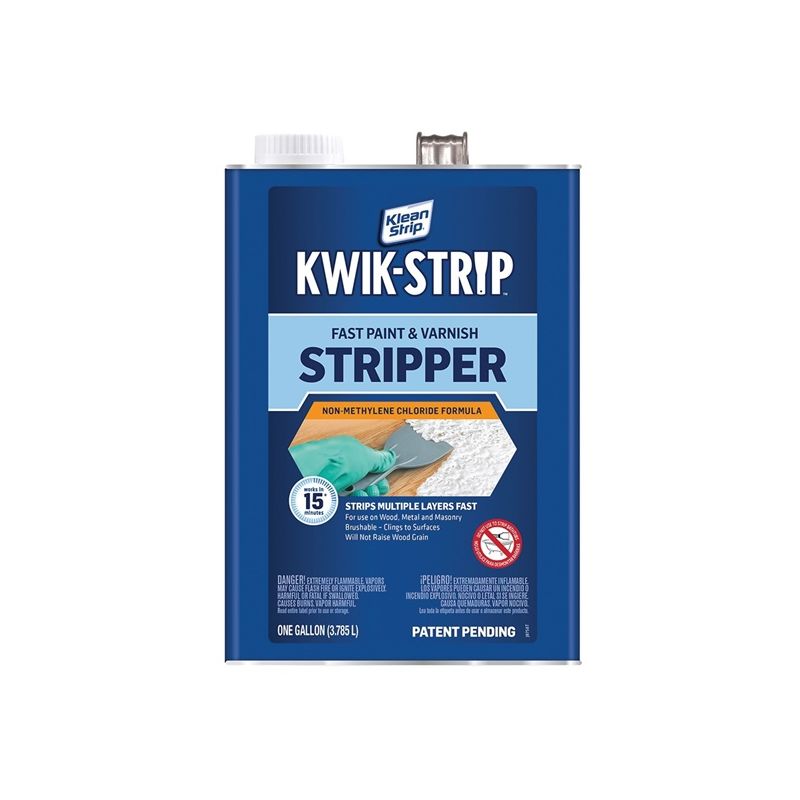 Klean Strip KWIK-STRIP GKWS960SC Paint and Varnish Stripper, Liquid, Aromatic, 1 gal, Can