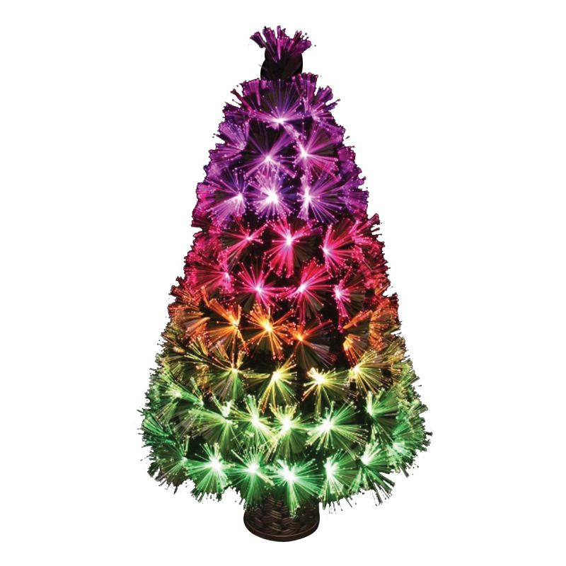 Hometown Holidays 54630 Fireworks Fiber Optic, 8-3/4 in L, Christmas, PVC, Ombre, Shiny Ombre