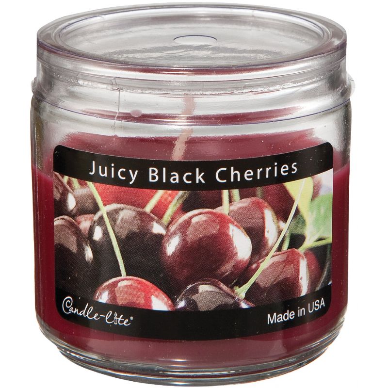 Candle-Lite Everyday Jar Candle Red, 3.5 Oz. (Pack of 12)
