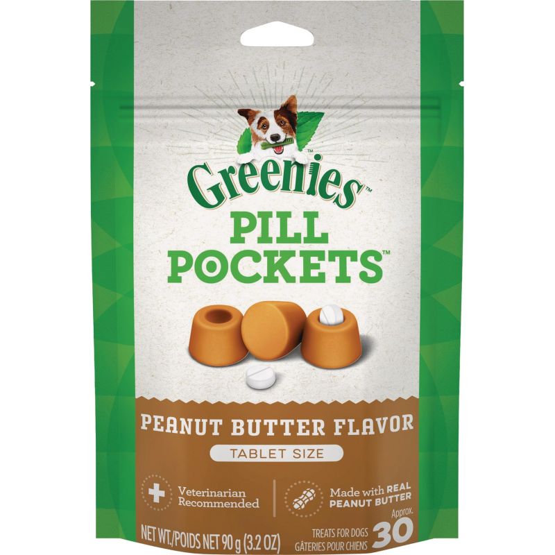 Greenies Pill Pockets Dog Treat 3.2 Oz.