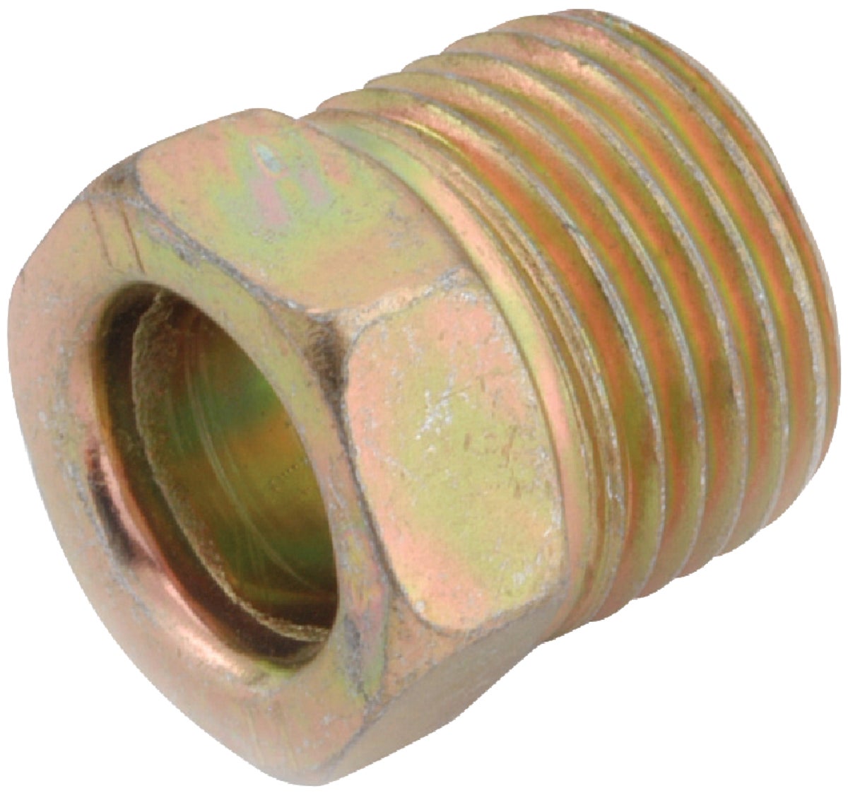 Anderson Metals 3/8 In Brass Inverted Flare Nut 54340-06  Pack of 5 