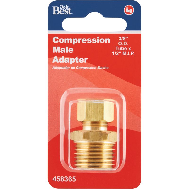 Do it Male Union Compression Adapter 3/8 In. X 1/2 In.