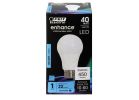 Feit Electric OM40DM/950CA LED Lamp, General Purpose, A19 Lamp, 40 W Equivalent, E26 Lamp Base, Dimmable, Daylight Light