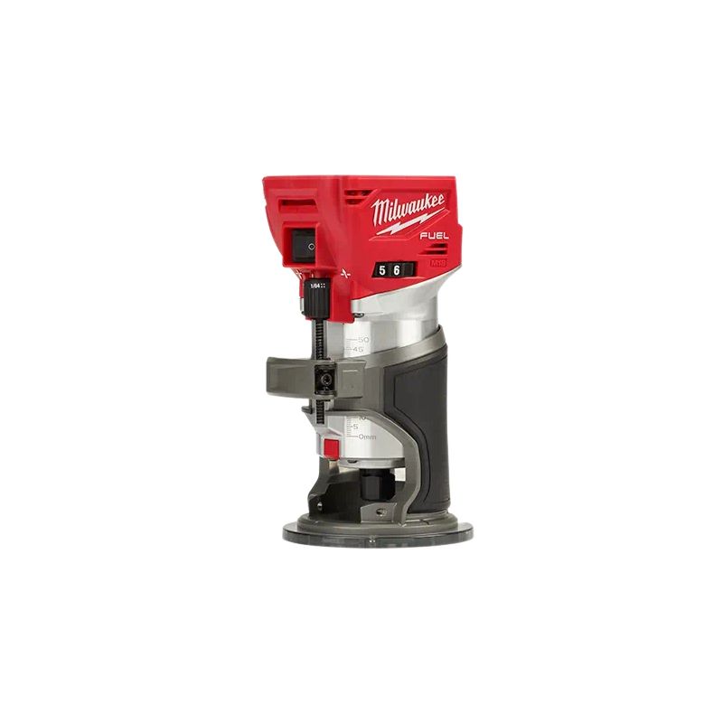 Milwaukee 2723-20 Compact Router, 18 V, 5 Ah, 1/4 in Collet, 10,000 to 31,000 rpm Load