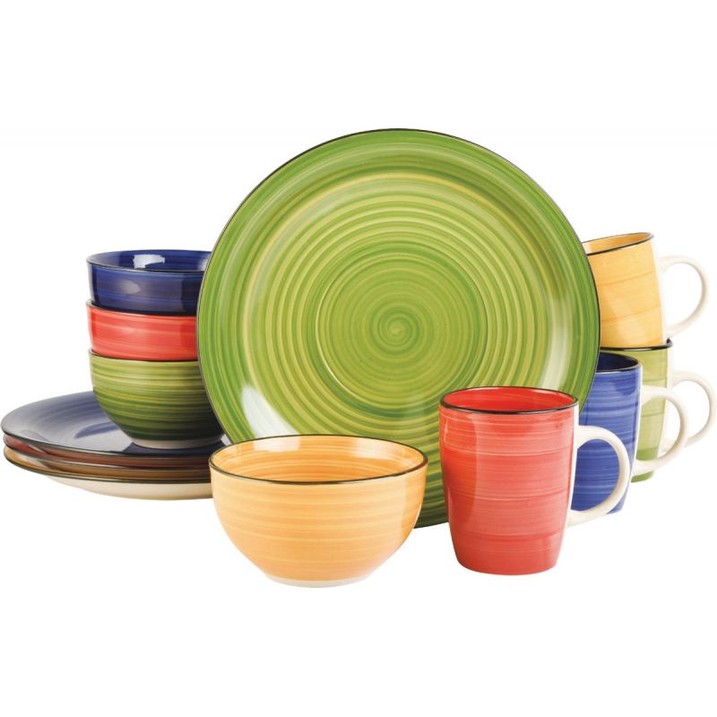Gibson Home Color Vibes Dinnerware Set