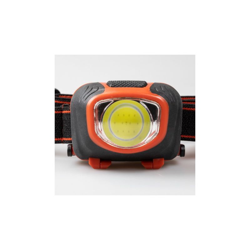 Life+Gear 41-3765 Headlamp, AAA Battery, Alkaline Battery, LED Lamp, 260, 3 hr Run Time, Black/Red Black/Red