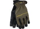 CLC Workright OC Flex Grip Work Glove M, Brown &amp; Black