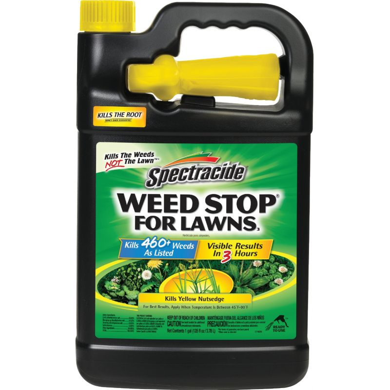 Spectracide Weed Stop For Lawns Weed Killer 1 Gal., Trigger Spray