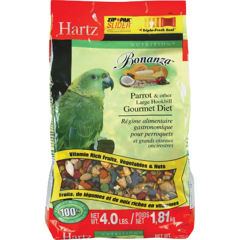 Hartz Bonanza Gourmet Diet Bird Food 4 Lb.