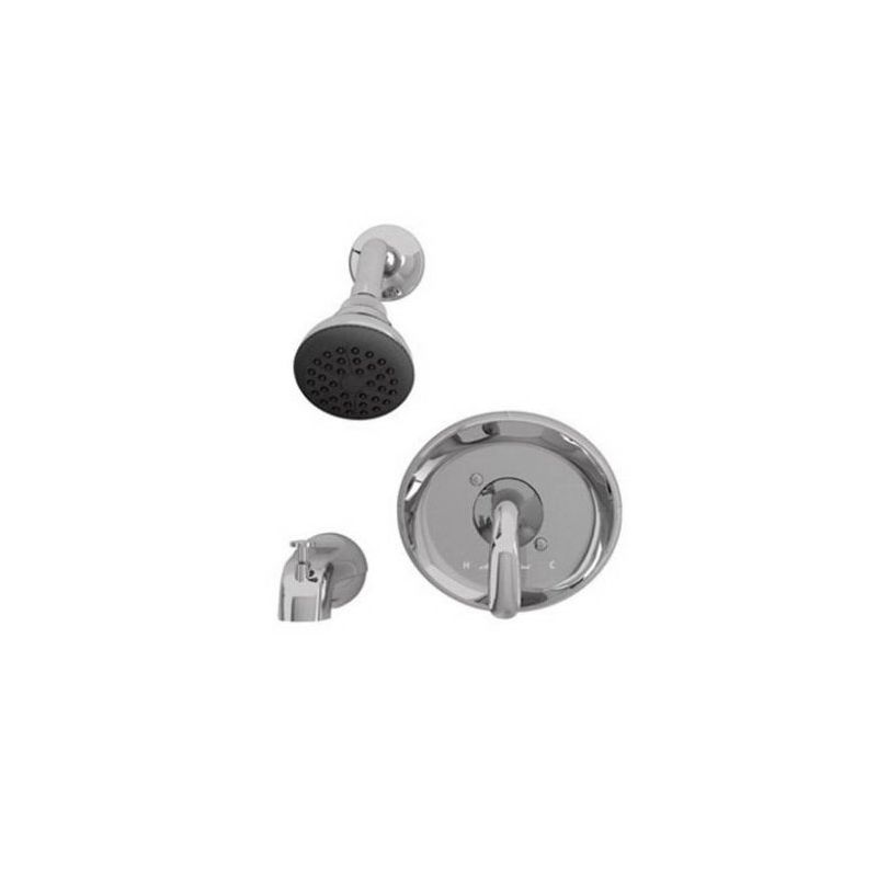 American Standard Cadet Suite Series 9091512.002 Tub and Shower Faucet, Adjustable Showerhead, 2 gpm Showerhead