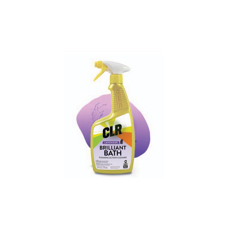 Buy CLR BB26-6-LV Brilliant Bath Cleaner, 26 oz Bottle, Liquid, Lavender,  Clear/White Clear/White
