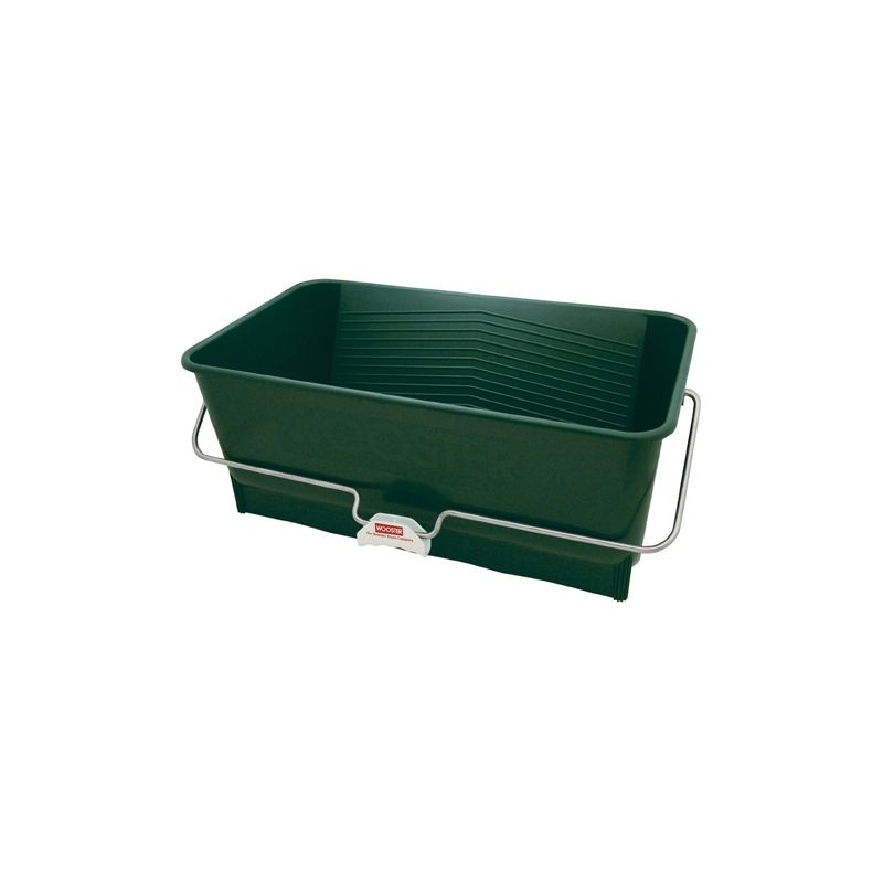 Wooster 8614 Paint Bucket, 5 gal, Polypropylene, Green, Comfort-Grip Handle 5 Gal, Green