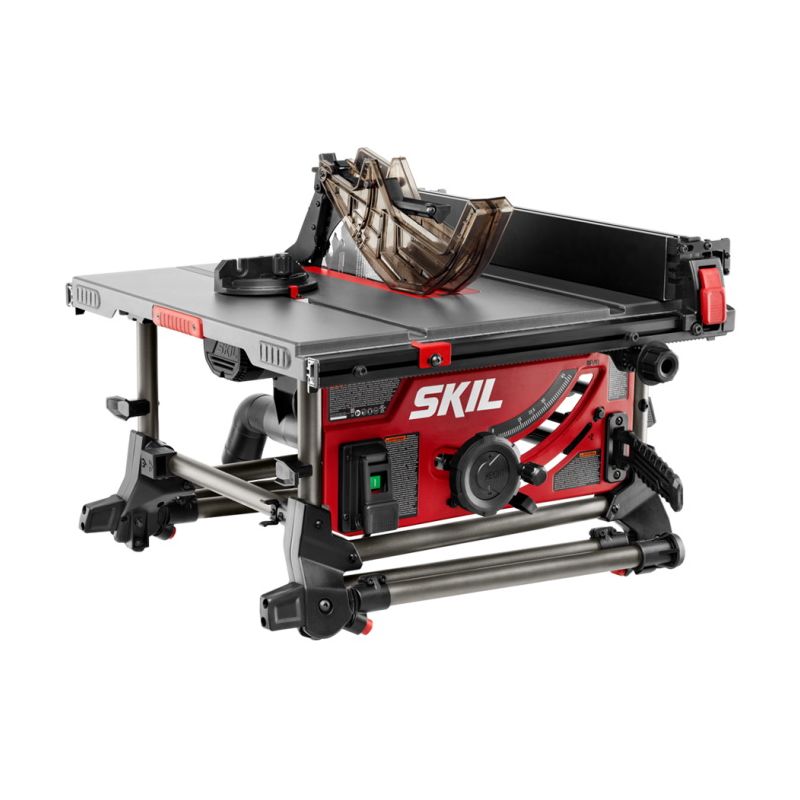 SKIL TS6307-00 Table Saw, 120 VAC, 15 A, 10 in Dia Blade, 5/8 in Arbor, 25-1/2 in Rip Capacity Right