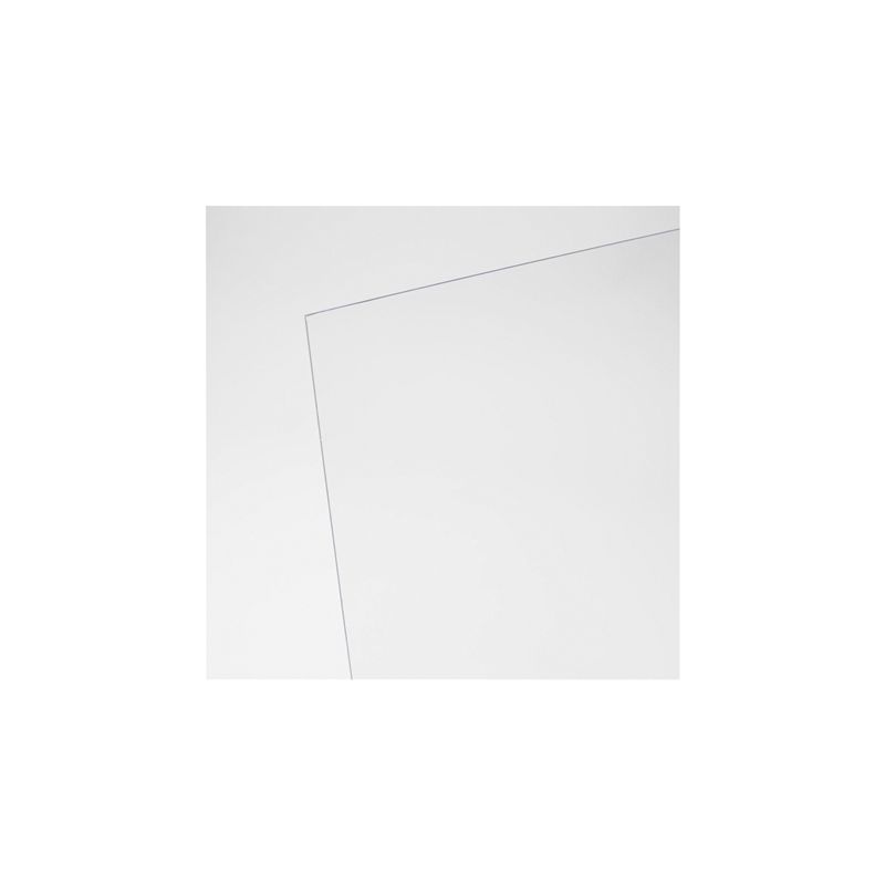 Plaskolite 1AU0474A Flat Sheet, 44 in L, 32 in W, 0.093 in Thick, Clear Clear