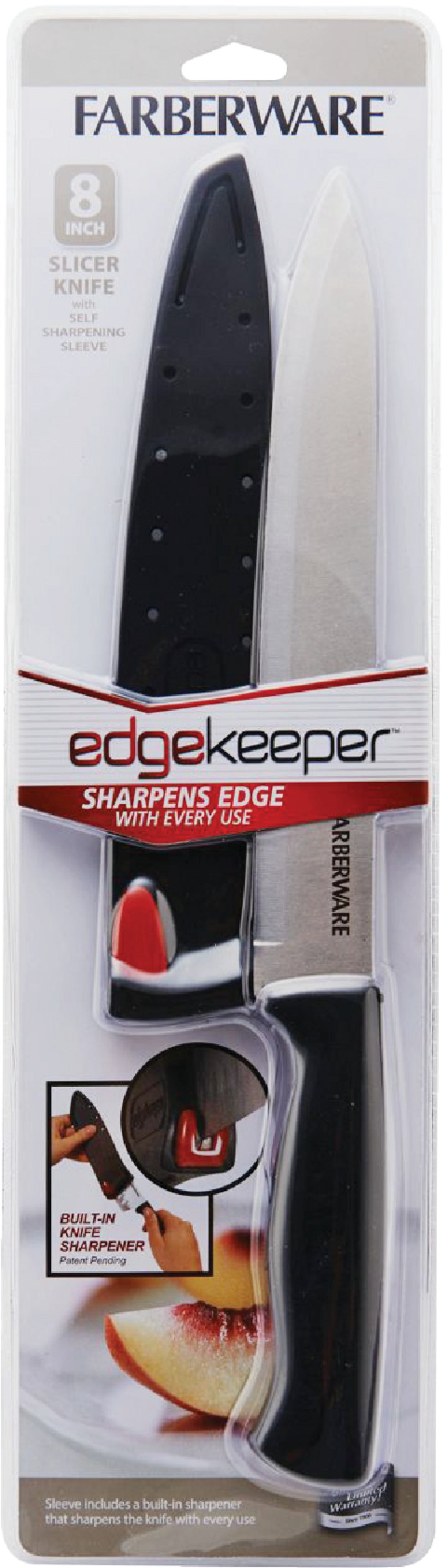 Farberware Edgekeeper 8 In. Chef Knife With Self Sharpening Sheath, Cutlery, Household